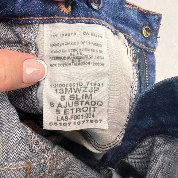 Kid's Wranglers Size 5 Slim - Picture 5 of 6